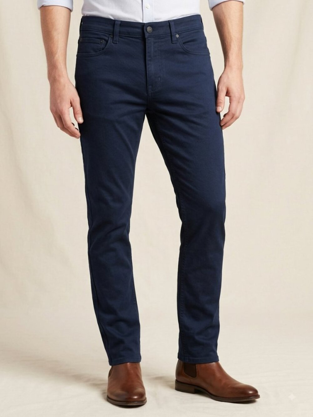 Banana Republic Men’s Navy Blue Stretch 5-Pocket Pants Jeans 32x32